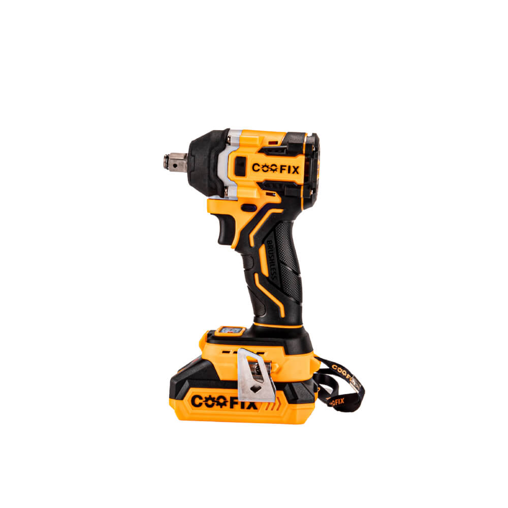 บล็อกกระแทกไร้สาย (พร้อมแบตเตอรี่) COOFIX รุ่น CF-IW008 360 นิวตัน แบตเตอรี่ 2.0AH 20V